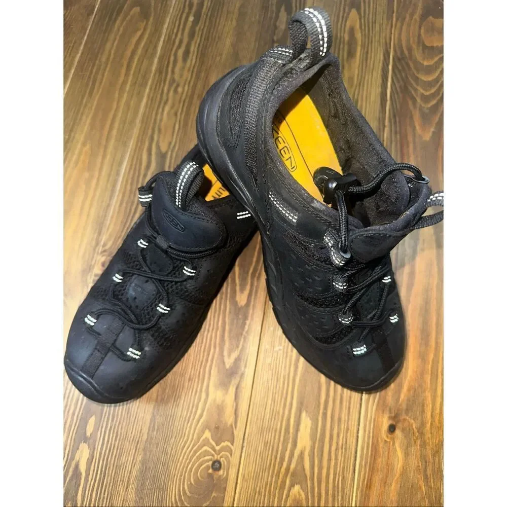 KEEN Utility Men's Atlanta Cool II Steel Toe work shoes size 7 EE oil water resi